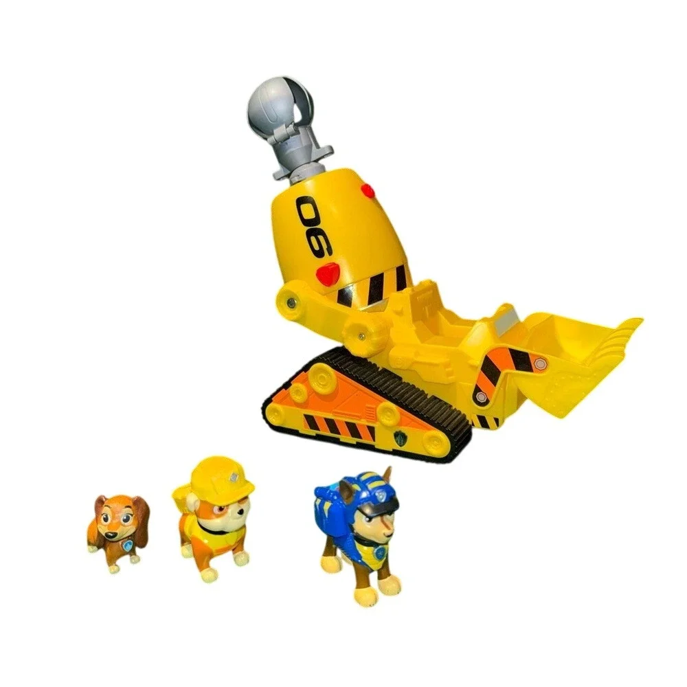 Paw Patrol Rubble Ultimate Rescue Construction Truck with Chase‎ Liberty Figures